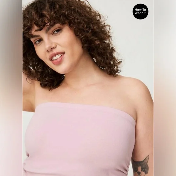 Torrid Foxy Ruched Tube Top - Picture 4 of 8